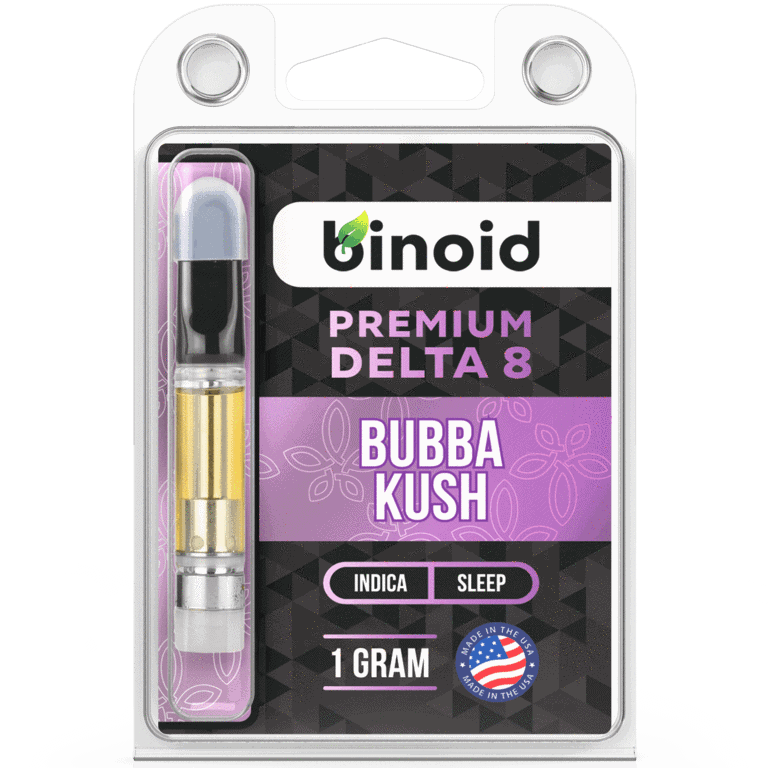 Delta 8 THC Vape Cartridge-Bubba Kush