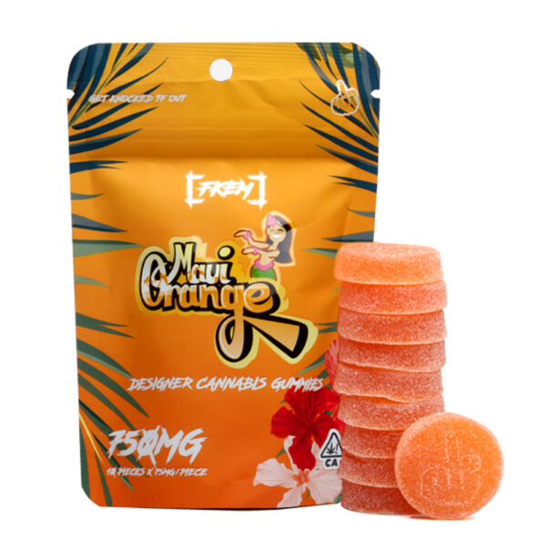 FKEM Maui Orange Gummies 750mg